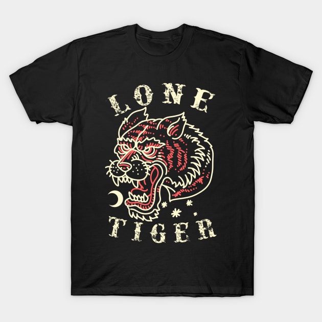 lone tiger T-Shirt by donipacoceng